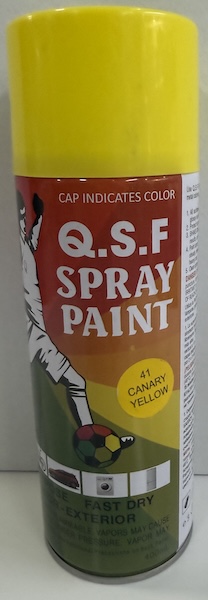 QSF Spray Paint Canary Yellow #41